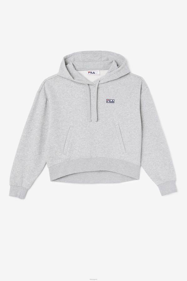 2HNL1493 хедър сиво FILA качулка marina heather grey fila