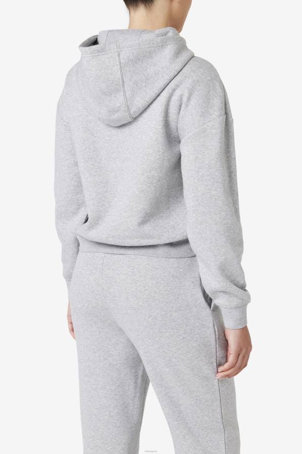 2HNL1493 хедър сиво FILA качулка marina heather grey fila