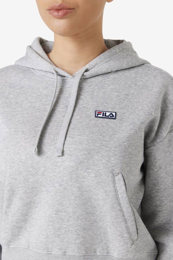 2HNL1493 хедър сиво FILA качулка marina heather grey fila