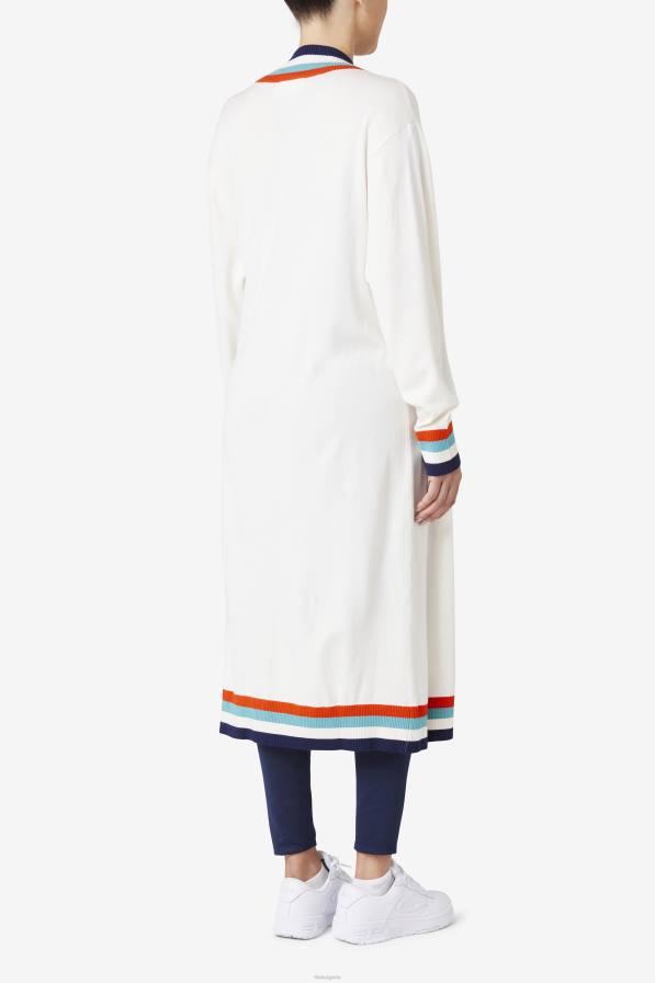 2HNL1501 тофу FILA фила анджелина макси жилетка тофу