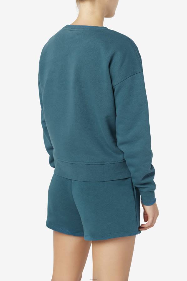 2HNL1515 син корал FILA син корал fila stina crew