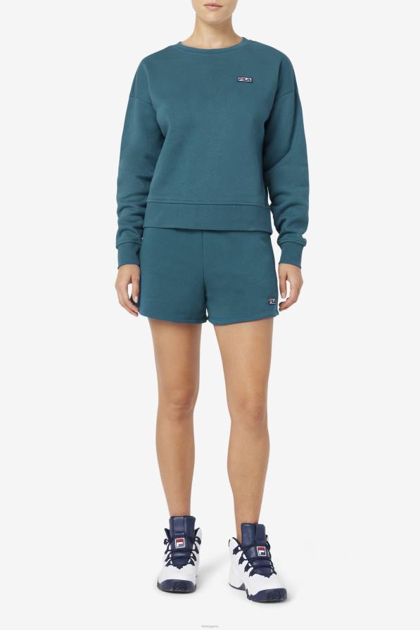 2HNL1515 син корал FILA син корал fila stina crew