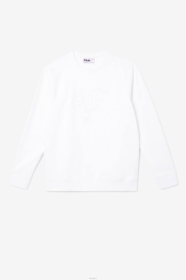 2HNL1519 бяло FILA бял суичър fila izabella