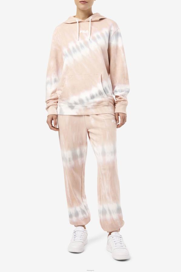 2HNL1531 гардения/бял/белгийски блок FILA суичър fila aerolynn tie dye гардения/бял/белгийски блок