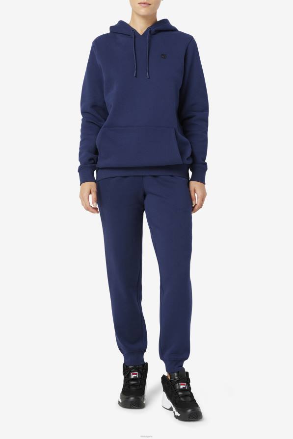 2HNL1539 военноморски флот FILA тъмносиня качулка fila lylah