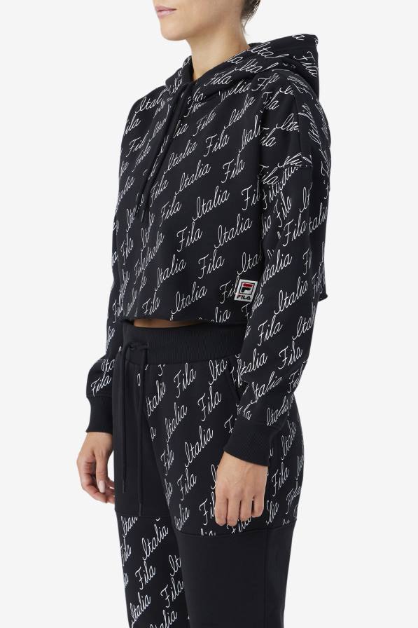 2HNL1541 черна/гардения FILA джанна качулка черна/гардения фила