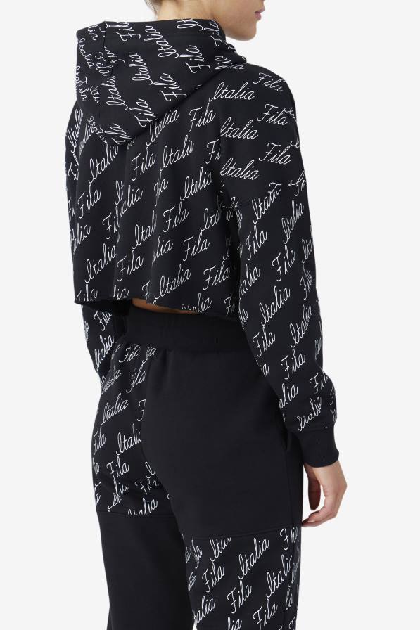 2HNL1541 черна/гардения FILA джанна качулка черна/гардения фила