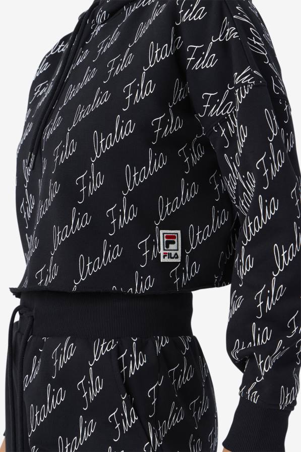2HNL1541 черна/гардения FILA джанна качулка черна/гардения фила