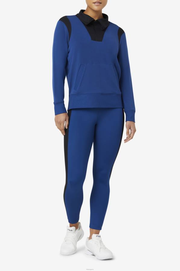 2HNL1893 морски божур FILA тъмносин божур fila fi-lux с половин цип