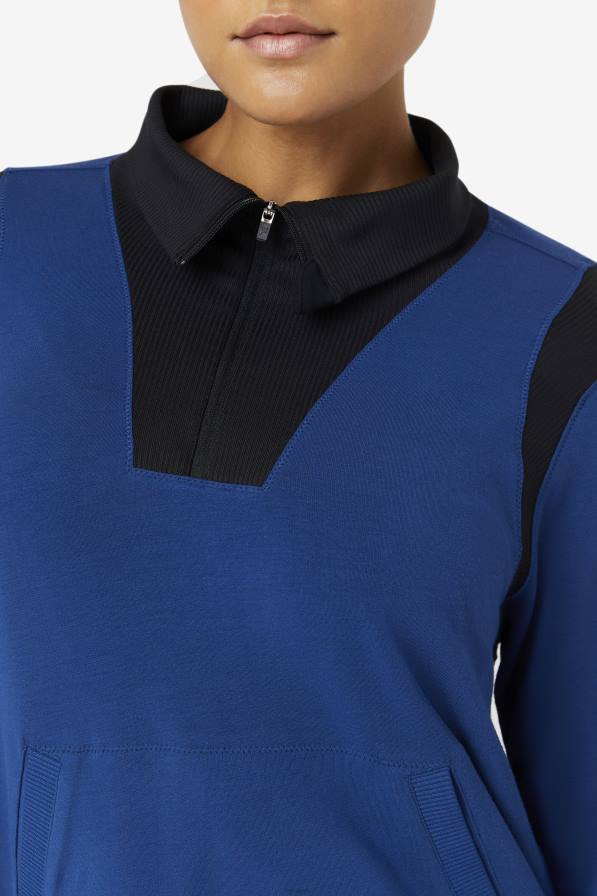 2HNL1893 морски божур FILA тъмносин божур fila fi-lux с половин цип