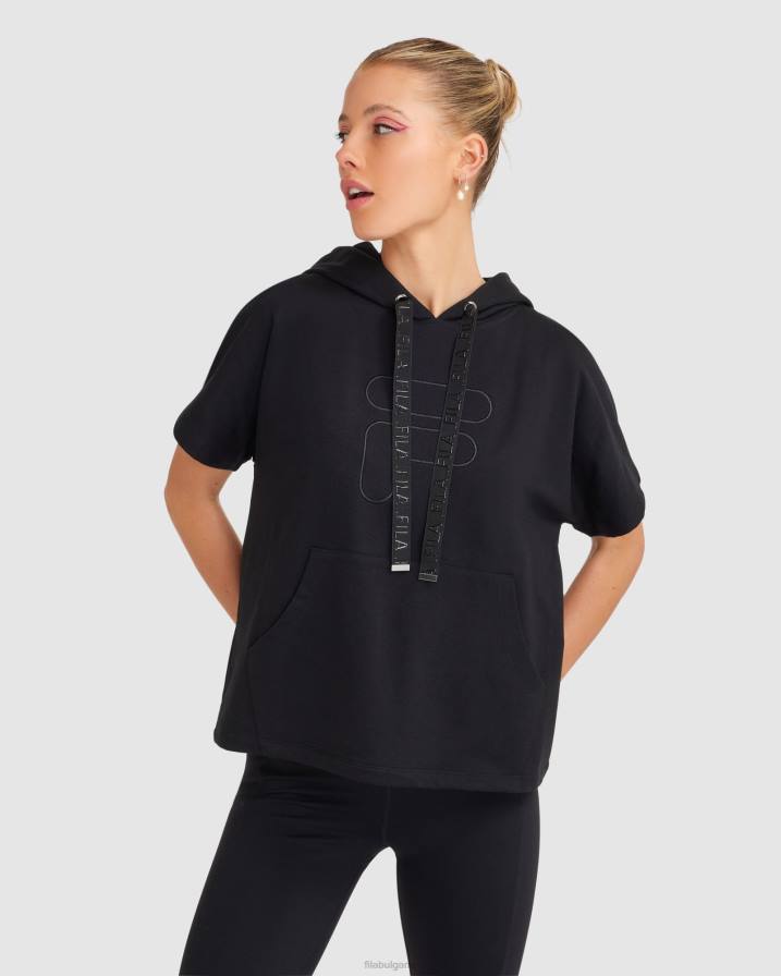 2HNL2814 черен FILA черна дамска качулка spencer ss fila
