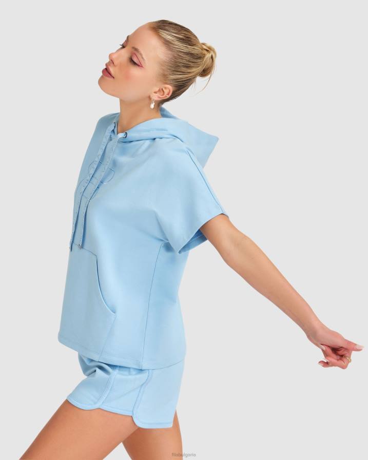 2HNL2815 ледниково езеро FILA Дамска качулка spencer ss fila glacier lake