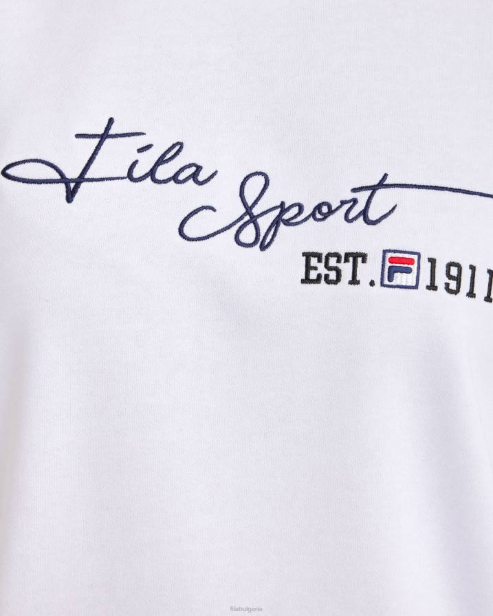 2HNL2832 бяло FILA бял дамски cinzia crew fila