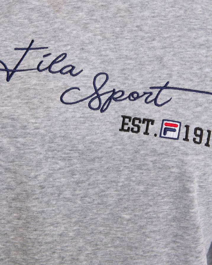 2HNL2834 сив мергел FILA дамски cinzia crew fila grey marle