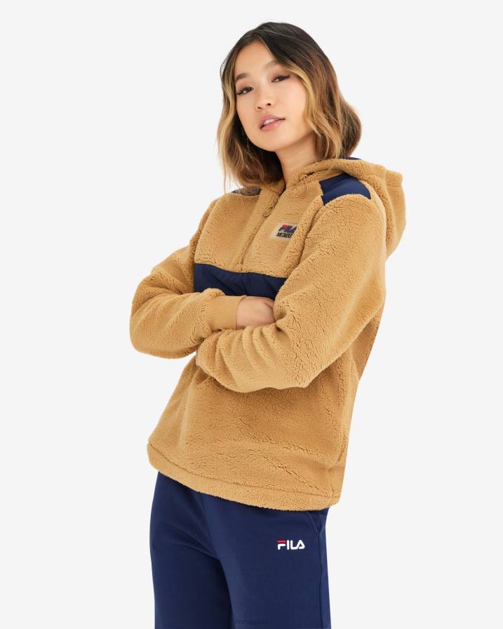 2HNL2880 плюшено FILA teddy дамски janet teddy qtr zip fila