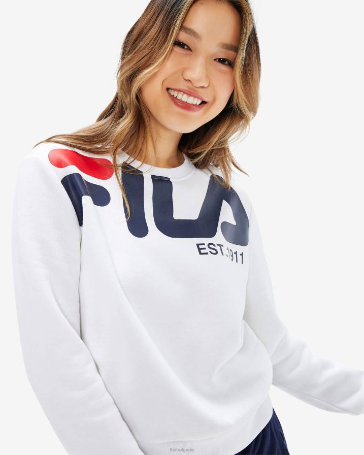 2HNL2956 бяло FILA fila бели жени grazia crew