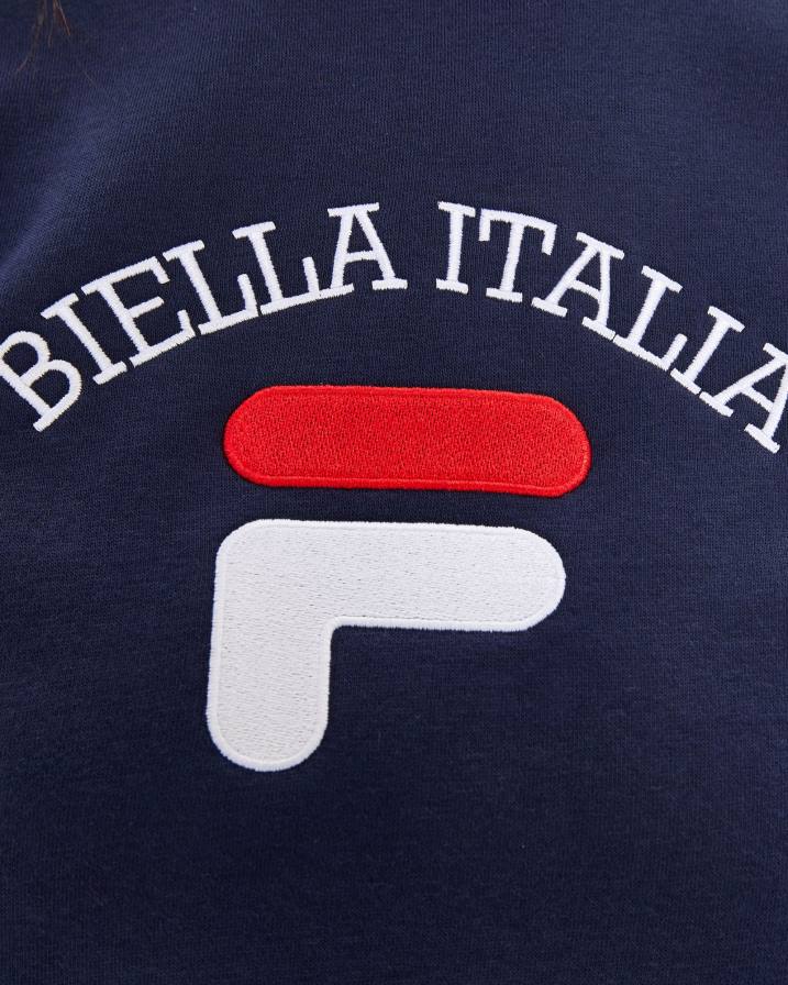 2HNL2958 нов флот FILA нова тъмносиня дамска туника amara crew fila