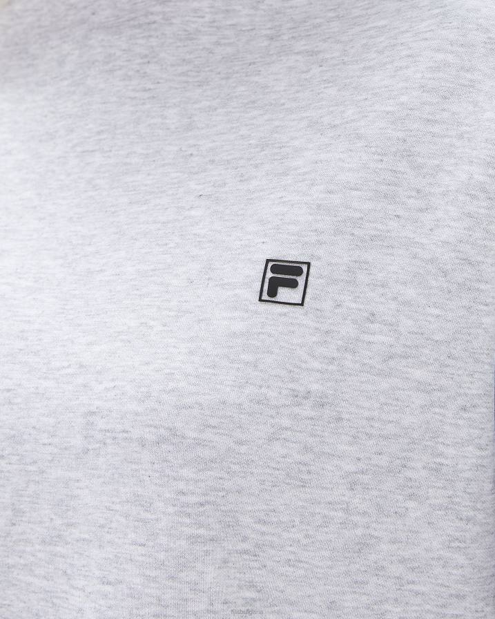 2HNL2961 светлосив мергел FILA светло сиво мраморно фила дамско горнище от чиара