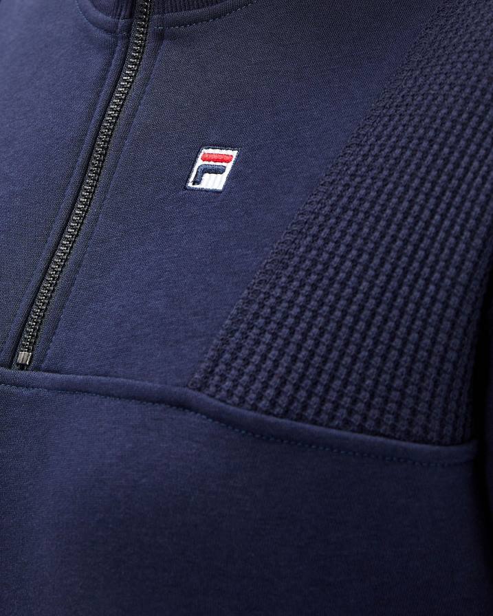 2HNL2965 военноморски флот FILA дамска значка fila qtr zip синьо