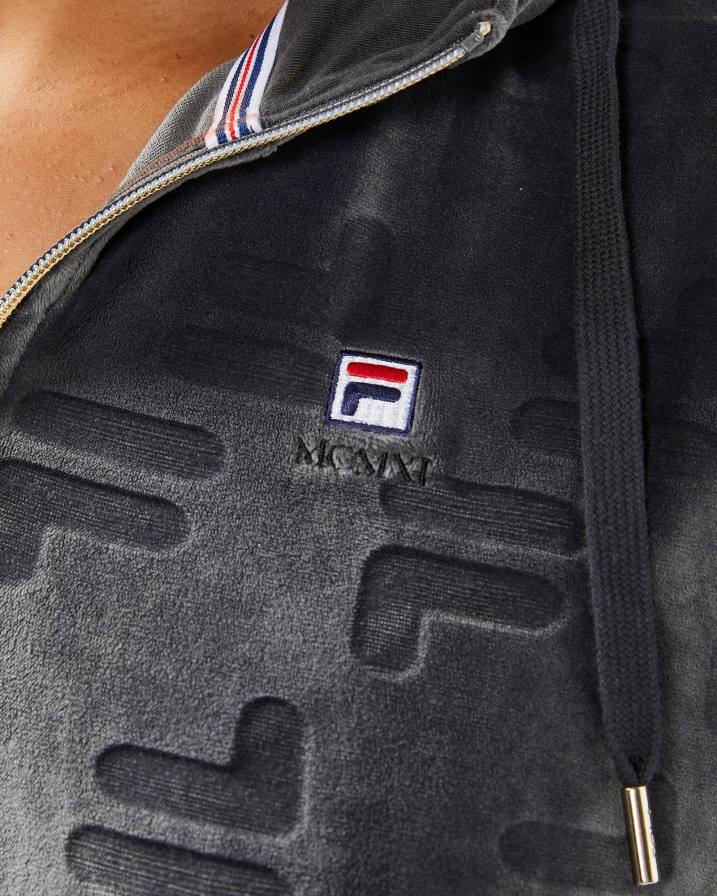 2HNL2967 черна стрида FILA black oyster fila дамски аспена qtr zip