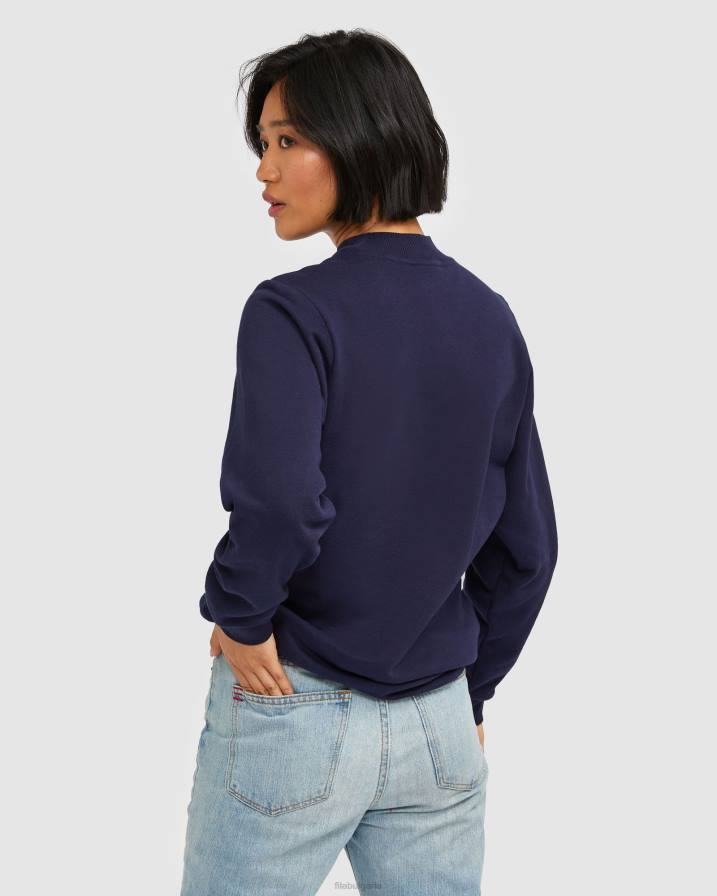 2HNL2968 нов флот FILA fila нови тъмносини дамски спортни обувки dana 2.0 hi-lo