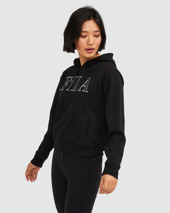 2HNL2970 черен FILA черен дамски hoody isidora fila