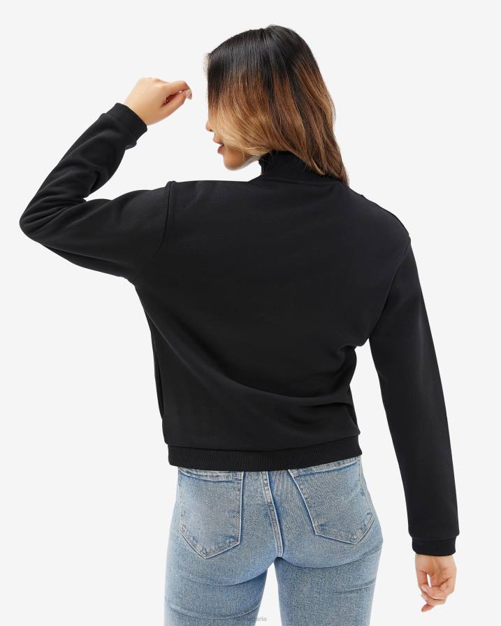 2HNL2972 черен FILA дамска значка qtr zip fila черна