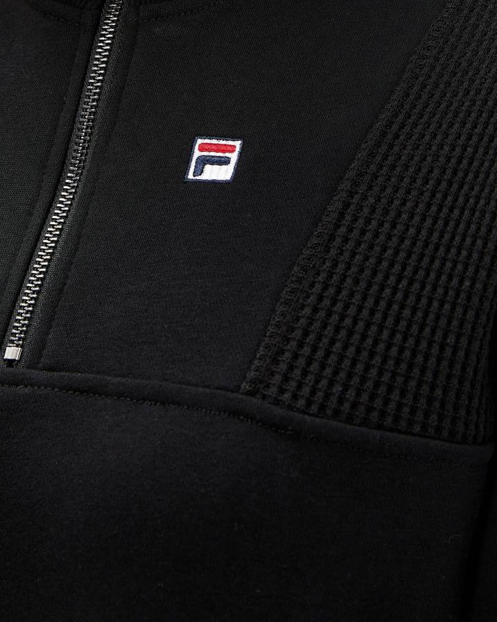 2HNL2972 черен FILA дамска значка qtr zip fila черна