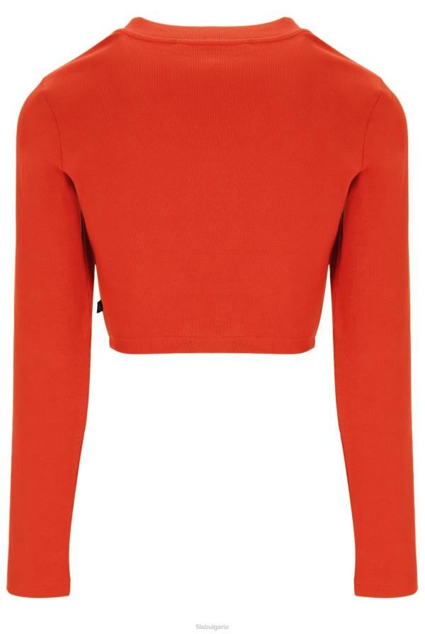 2HNL3399FILA Дамска модна жилетка с дебели ребра fila zara