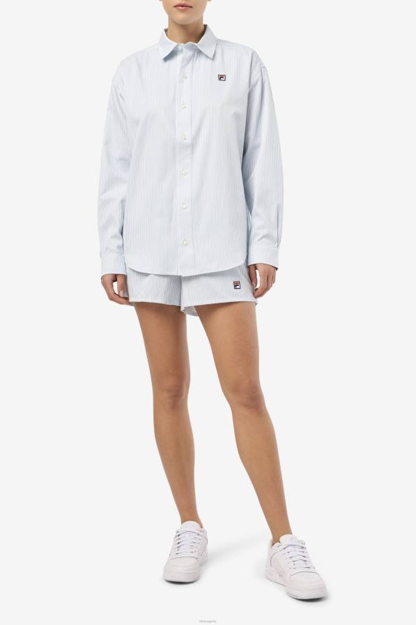 2HNL1397 синьо/бяло FILA риза ariella синьо/бяло fila