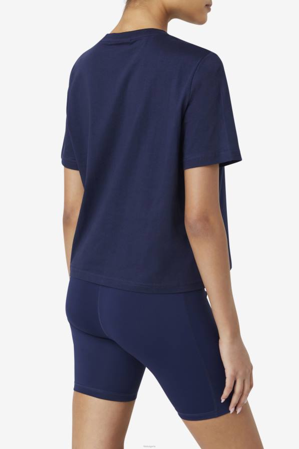 2HNL1410 пелет/червено/бяло FILA Peacoat/червено/бяло miss eagle tee fila