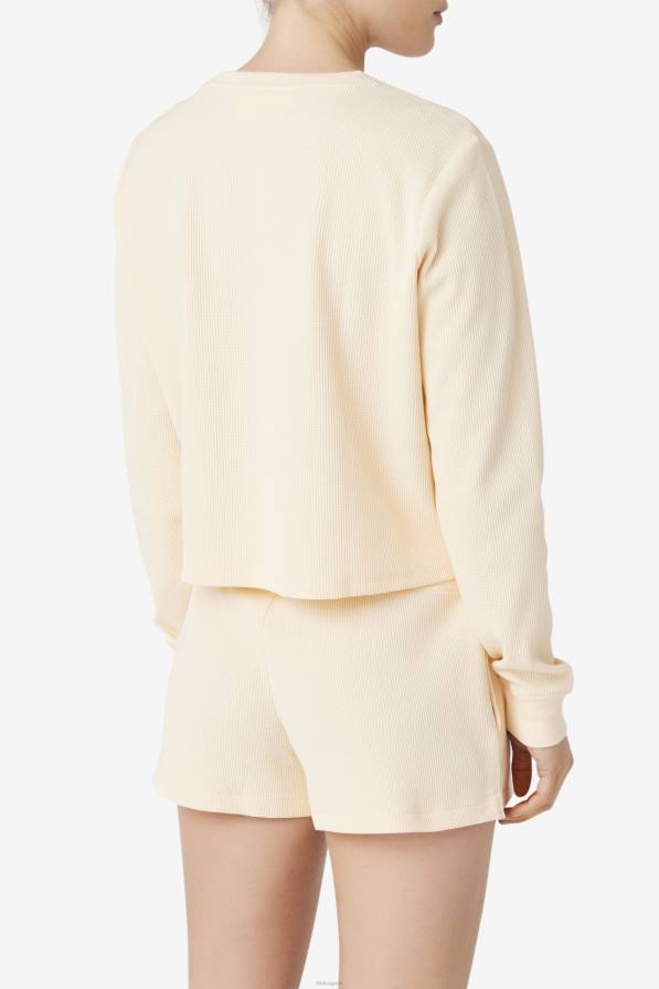 2HNL1417 нежна праскова FILA риза с дълъг ръкав fila lina нежна праскова