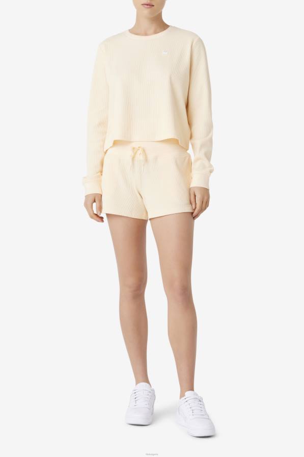 2HNL1417 нежна праскова FILA риза с дълъг ръкав fila lina нежна праскова