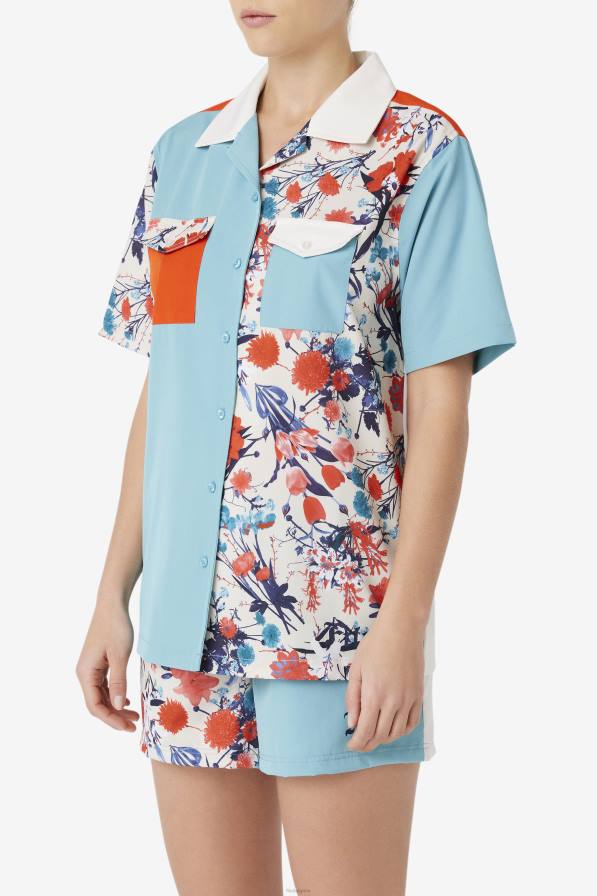 2HNL1431 тофу FILA tofu fila delanie лагерна риза