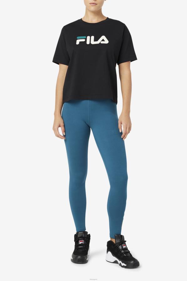 2HNL1447 черен FILA черна тениска fila thea