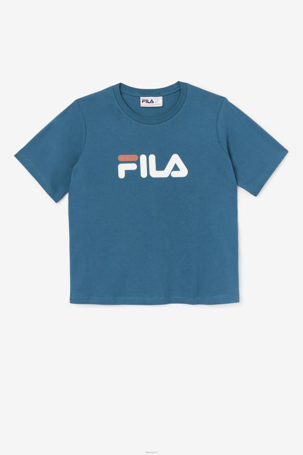 2HNL1449 син корал FILA синя коралова тениска fila thea
