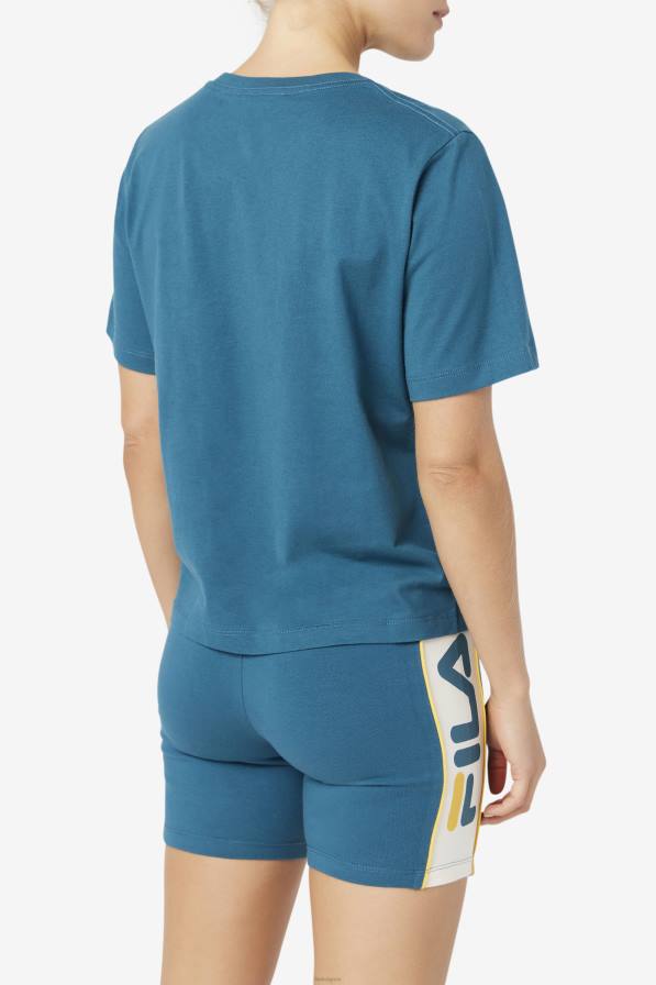 2HNL1449 син корал FILA синя коралова тениска fila thea