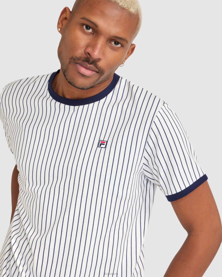 2HNL2384 бяло FILA мъжки wyatt ringer fila бяло