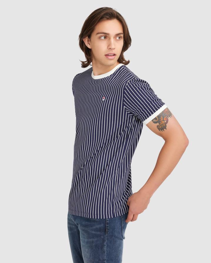 2HNL2385 нов флот FILA нов военноморски мъжки Wyatt Ringer Fila