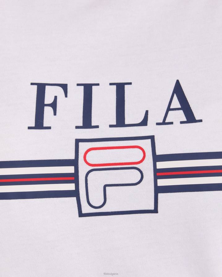 2HNL2786 бяло FILA бяла тениска cathy fila