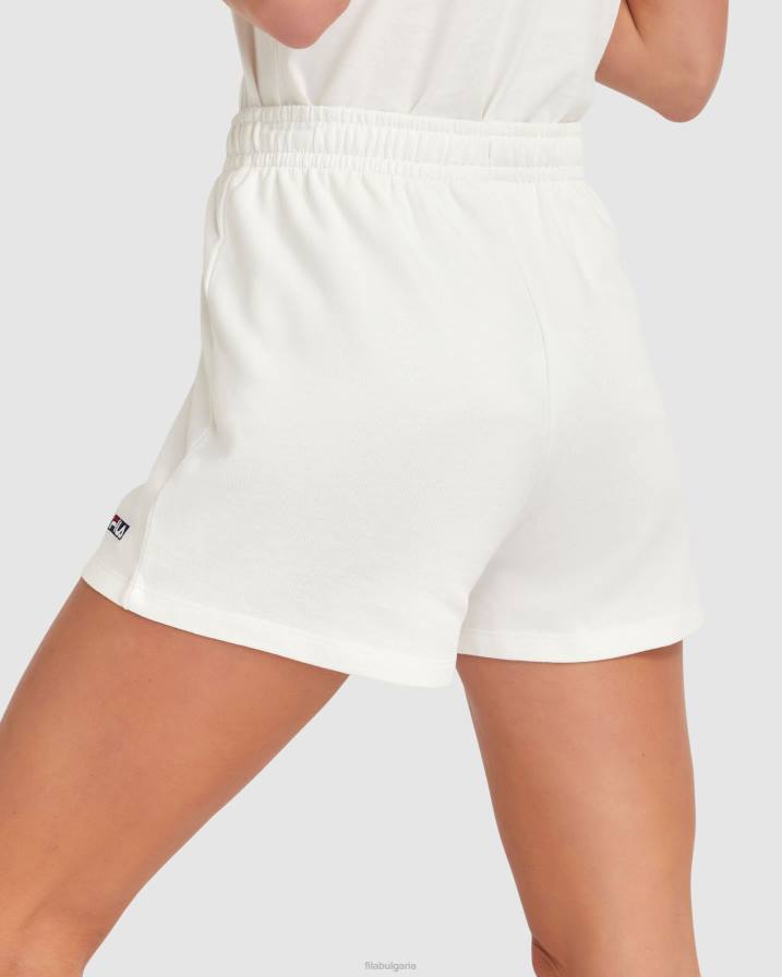 2HNL2844 бяло FILA бели дамски имоген къса фила