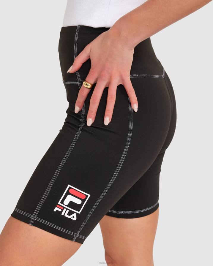 2HNL2855 черен FILA дамска кияра къса черна фила