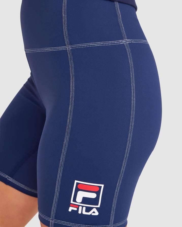 2HNL2856 нов флот FILA нова дамска киара в тъмносин къс фила