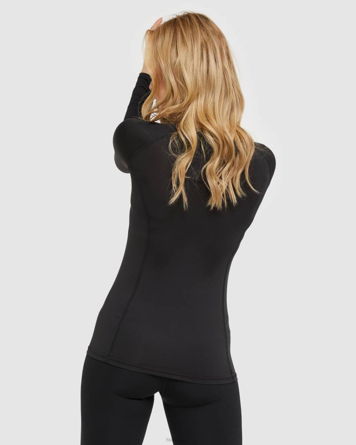 2HNL2905 черен FILA fila classic дамска тениска с л/с черна