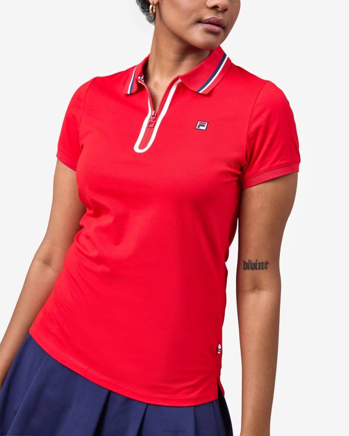 2HNL2927 червен FILA monica polo red fila