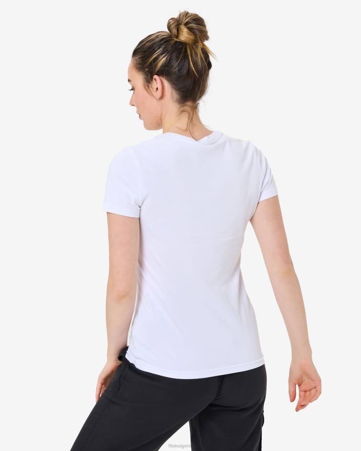 2HNL2935 бяло FILA бяла тениска fila yuna