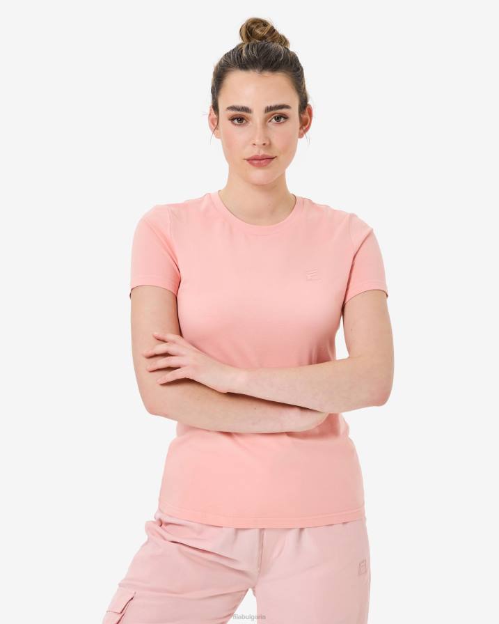 2HNL2937 мека роза FILA тениска с мека роза fila yuna