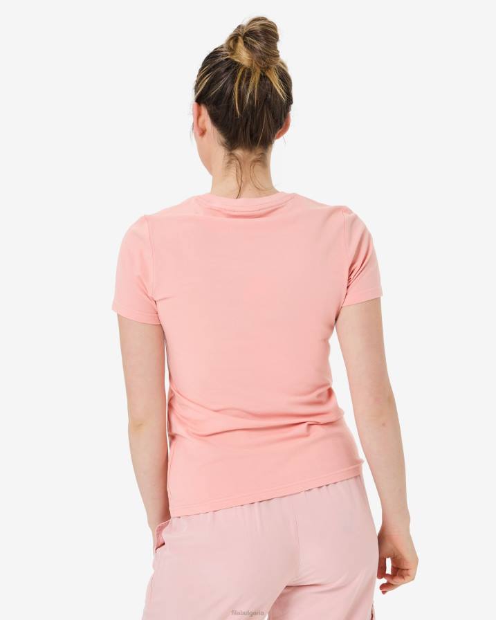 2HNL2937 мека роза FILA тениска с мека роза fila yuna