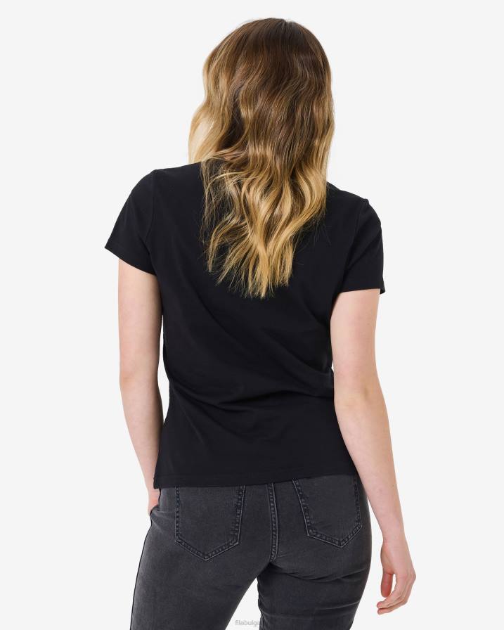 2HNL2943 черен FILA черна тениска fila volara 2.0