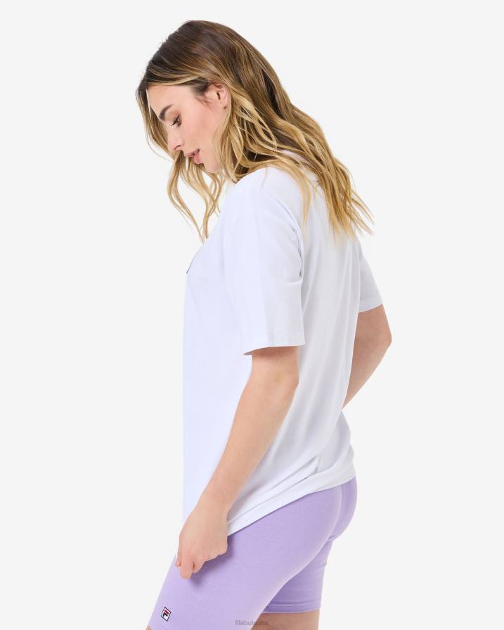 2HNL2944 бяло FILA бяла тениска fila maddy